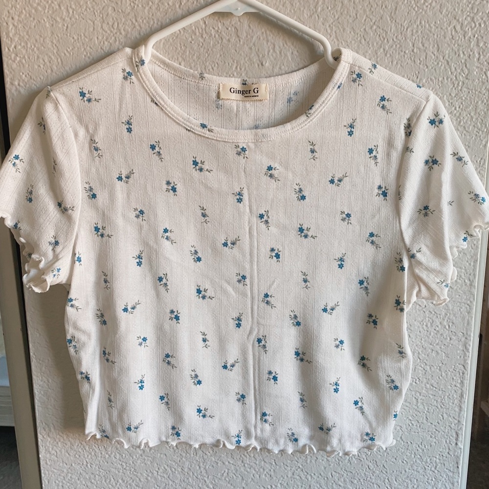 Floral Crop Top